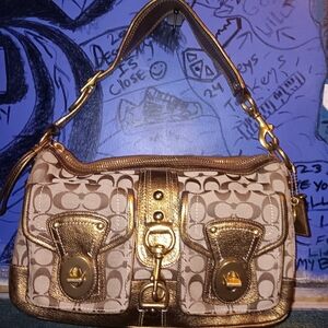Gold Coach Purse